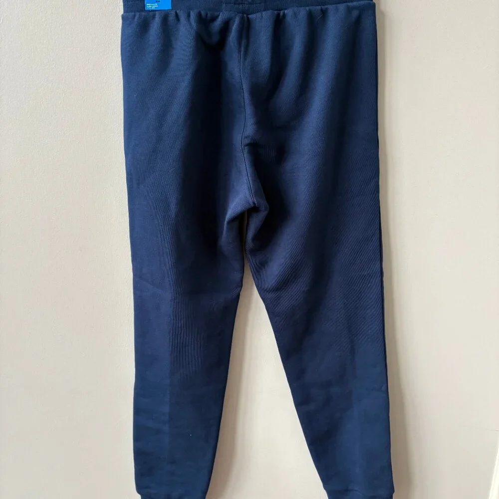 Adidas Men's Medium Slim Fit, Straight leg full length pant, in Navy - Picture 2 of 4
